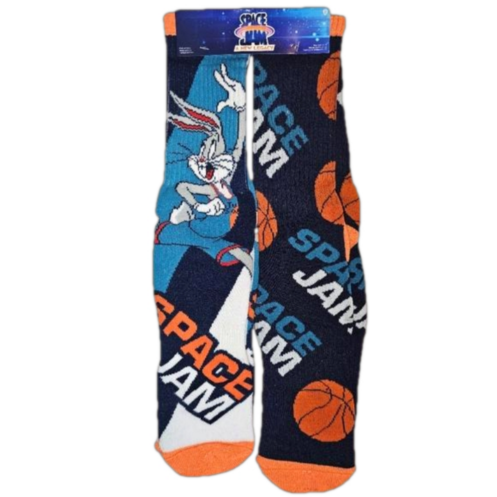 Unisex Adult Space Jam socks NEW